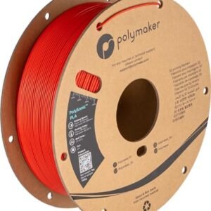 Polymaker High Speed PLA Filament 175mm Red PolySonic PLA 3D