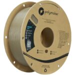 Polymaker PLA Filament 1.75mm, Olive Brown PLA 3D Printer Filament 1.75 1kg - PolyLite 1.75 PLA Filament Olive Brown 3D Filament, Dimensional Accuracy +/- 0.03mm, Compatible with Most 3D Printers