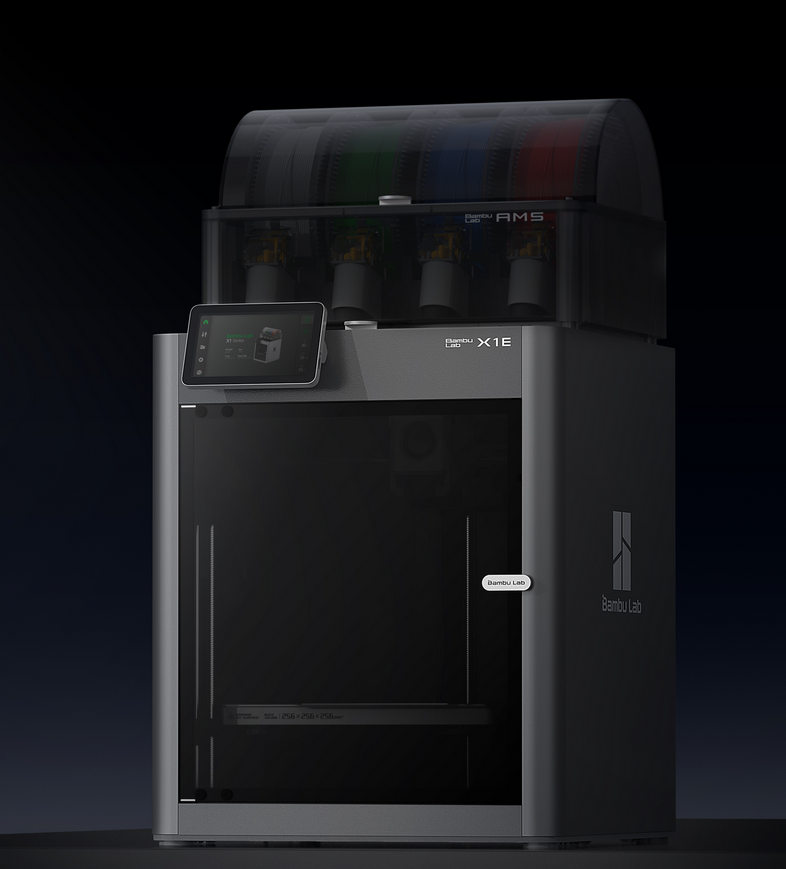 3D Printer Review: The Simple, Airy, Multicolor Bambu Lab X1E – 3DPrint.com