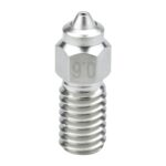 Upgraded bimetallic Nozzle Hardened Steel Copper-Plated high Temperature Compatible ELEGOO Neptune 4/4 Pro 3D Printer to Print PEL PEEK or Carbon Fiber Wire. (1x0.6mm）