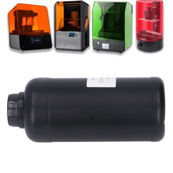 ABS Like Resin, 1000ml 3D Printer ABS Resin, 405nm Photopolymer UV-Curing Resin with Low Shrinkage High Toughness for DLP LCD 3D Printer(Green) - Image 7