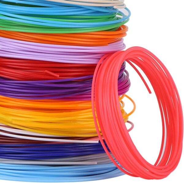 3D Pen Filament,20 Colors 1.75mm 3D Pen PLA Filament Refill,3D Printing Pen Printer Glow in The Dark, for 3D Printer Printing Pen Low Temperature and 3D Printers - Image 8