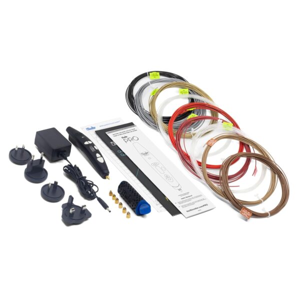 3Doodler PRO(2025) 3D Printing Pen, Design and Prototyping Tool for Creative Professionals, Includes Speciality Plastic Materials, Interchangable Nozzle Set and More - Image 4