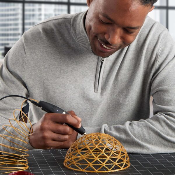 3Doodler PRO(2025) 3D Printing Pen, Design and Prototyping Tool for Creative Professionals, Includes Speciality Plastic Materials, Interchangable Nozzle Set and More - Image 5