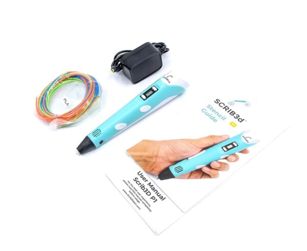 SCRIB3D P1 3D Pen - The Ultimate Creative Bundle with 230 Feet of Filament - Image 3