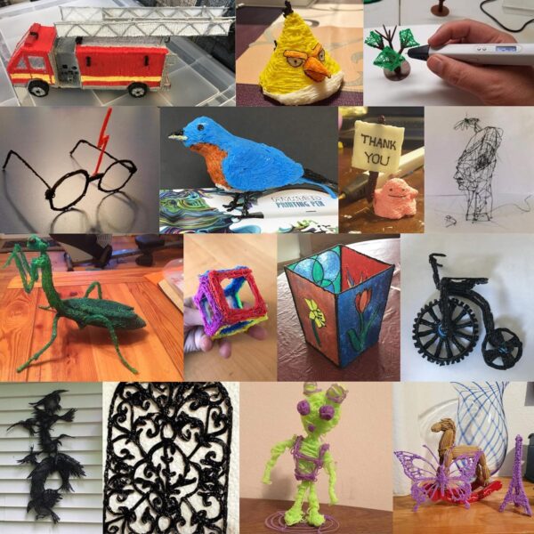 MYNT3D Professional Printing 3D Pen Bundle with Super 3D Printing Pen and PLA Filament - Image 3