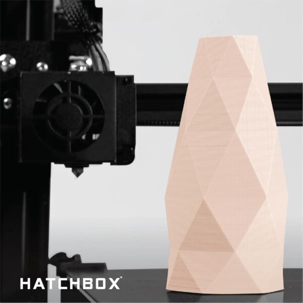 HATCHBOX 1.75mm Beige TPU 3D Printer Filament Shore 95A, 1 KG Spool, Dimensional Accuracy +/- 0.03 mm, 3D Printing Filament - Image 7