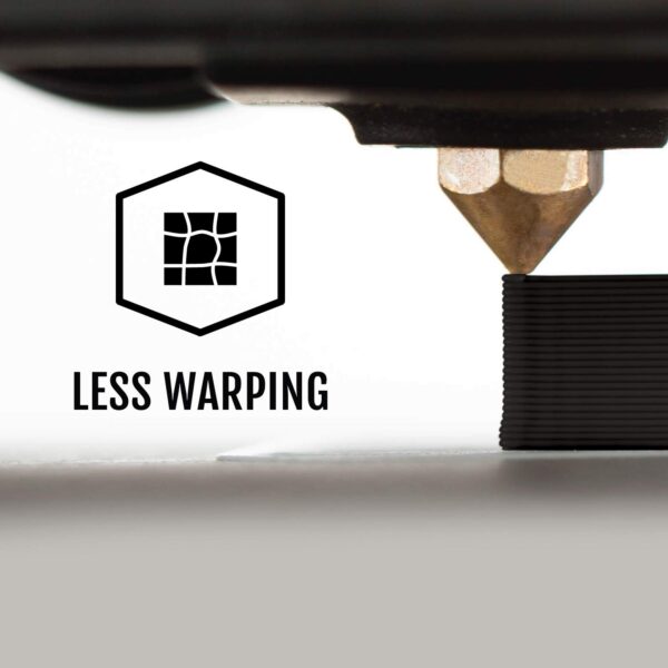 HATCHBOX ABS 3D Printer Filament, Dimensional Accuracy +/- 0.05 mm, 1 kg Spool, 3.00 mm, Black - Image 5