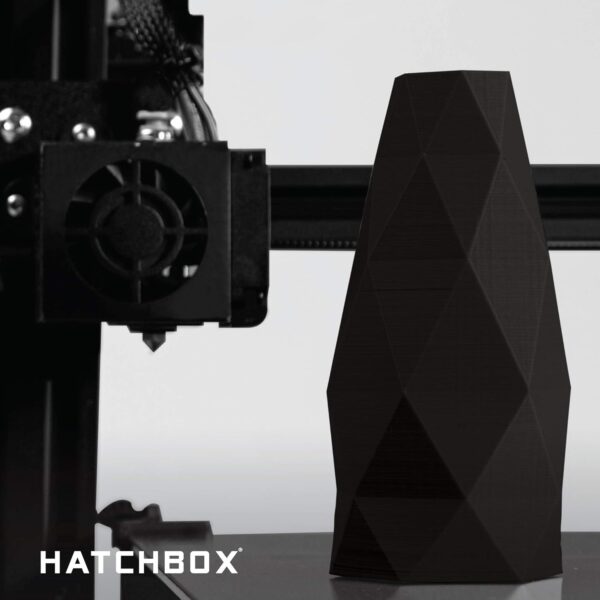 HATCHBOX ABS 3D Printer Filament, Dimensional Accuracy +/- 0.05 mm, 1 kg Spool, 3.00 mm, Black - Image 7