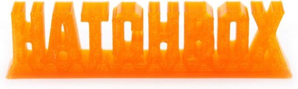 HATCHBOX PLA 3D Printer Filament, Dimensional Accuracy +/- 0.03 mm, 1 kg Spool, 1.75 mm, Transparent Orange - Image 8