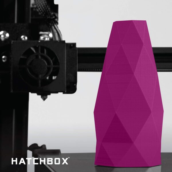 HATCHBOX ABS 3D Printer Filament, Dimensional Accuracy +/- 0.05 mm, 1 kg Spool, 3.00 mm, Purple (3D ABS-1KG3.00-PUR) - Image 7