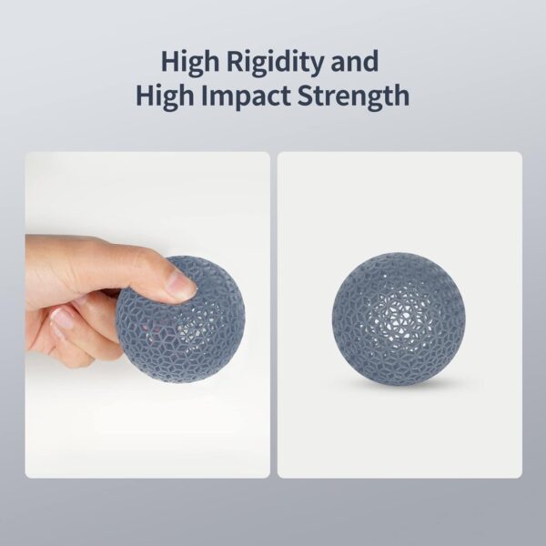ANYCUBIC Tough Resin 2.0, 3D Printer Resin with Upgraded High Toughness and High Precision, 365-405nm Fast Curing 3D Resin for 4K 8K LCD/DLP/SLA 3D Printing (Grey, 1kg) - Image 5