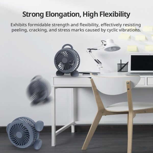 ANYCUBIC Tough Resin 2.0, 3D Printer Resin with Upgraded High Toughness and High Precision, 365-405nm Fast Curing 3D Resin for 4K 8K LCD/DLP/SLA 3D Printing (Grey, 1kg) - Image 6
