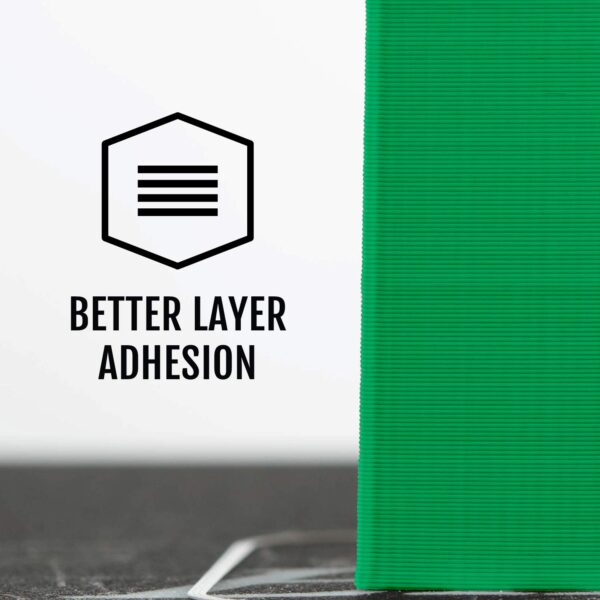 HATCHBOX ABS 3D Printer Filament, Dimensional Accuracy +/- 0.05 mm, 1 kg Spool, 3.00 mm, Green - Image 4