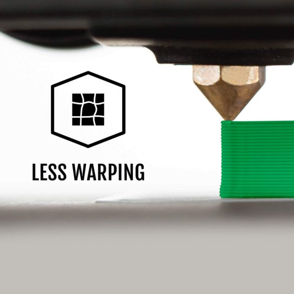 HATCHBOX ABS 3D Printer Filament, Dimensional Accuracy +/- 0.05 mm, 1 kg Spool, 3.00 mm, Green - Image 5