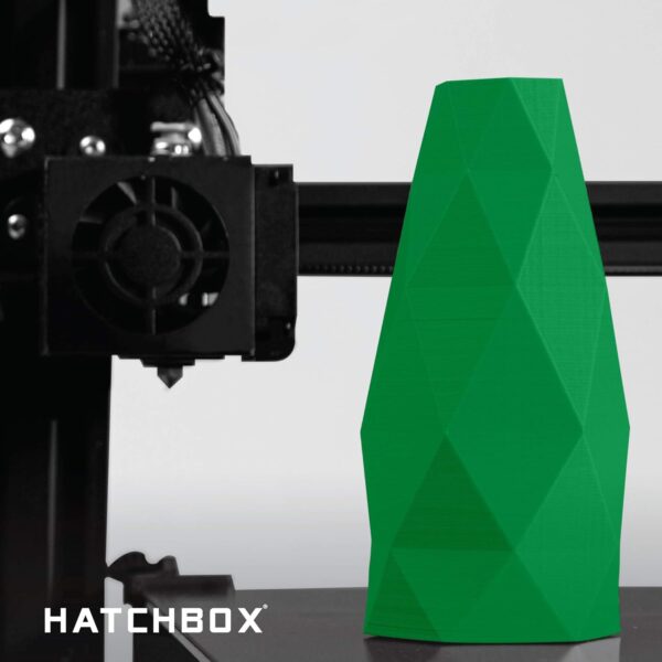HATCHBOX ABS 3D Printer Filament, Dimensional Accuracy +/- 0.05 mm, 1 kg Spool, 3.00 mm, Green - Image 7
