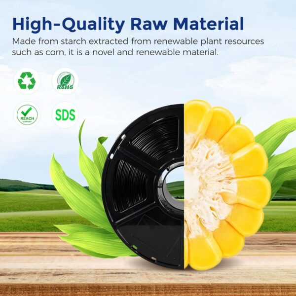 FLASHFORGE PLA Flexible 1.75 mm, 4X longer stretch 3D Printer Filament 1Kg (2.2lbs) Spool - Dimensional Accuracy +/- 0.02 mm, Ideal for Printing Soft Accessories - Image 5