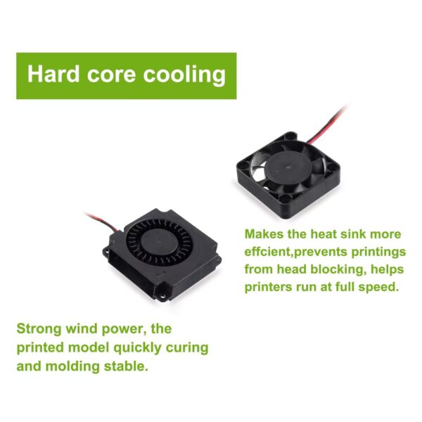 4010 DC 24V Extruder Hot End Fan and DC 24V Turbo Fan for Ender 3 Ender 3 Pro 3D Printer - Image 3