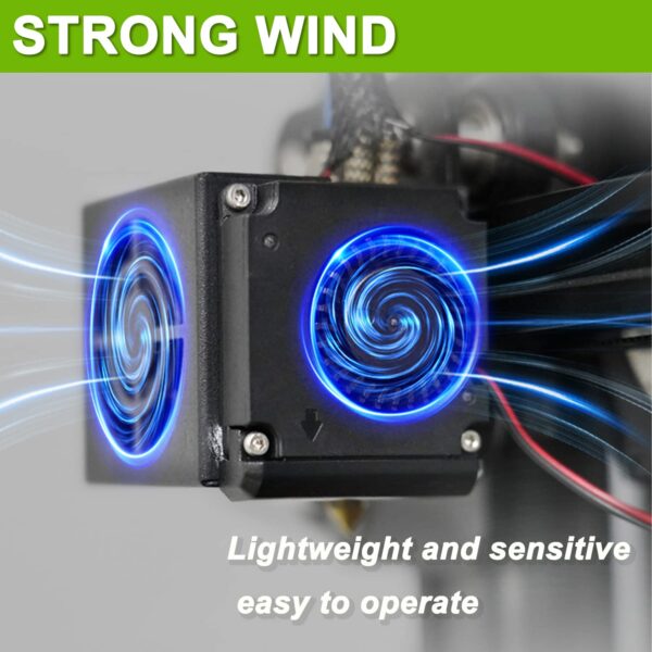 4010 DC 24V Extruder Hot End Fan and DC 24V Turbo Fan for Ender 3 Ender 3 Pro 3D Printer - Image 5