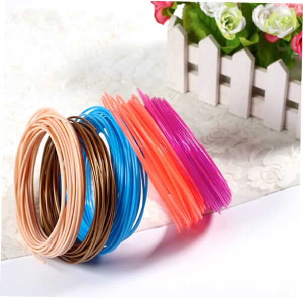 3D Pen Filament Refills ABS Filament 10M Roll Red Color for 3D Printing Compatible with Most 3D Printers High Precision Printer Filament - Image 4