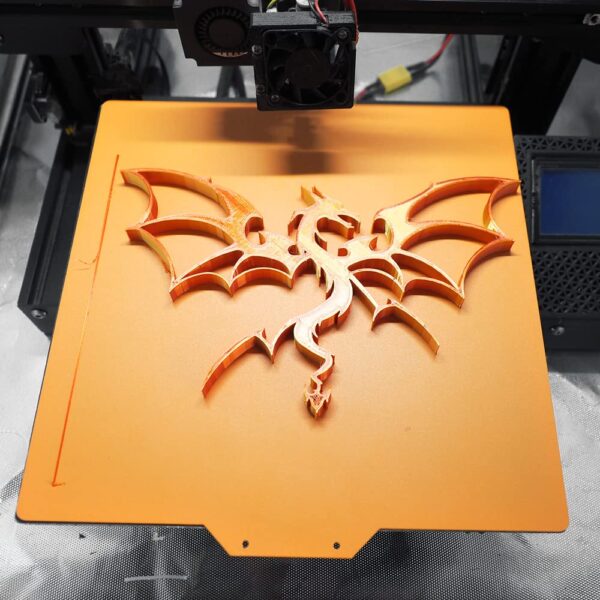 3D Printer Flexible Steel Platform,Double Sided Magnetic Flexible Heated Bed, Ender 3 Bed, Composite-Resin Build Plate,235x235mm for Ender 3 Pro,Ender 3 V2 - Image 4
