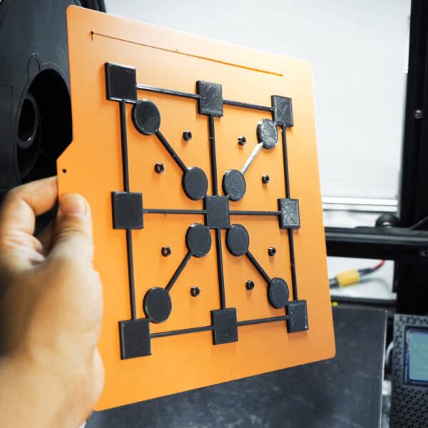 3D Printer Flexible Steel Platform,Double Sided Magnetic Flexible Heated Bed, Ender 3 Bed, Composite-Resin Build Plate,235x235mm for Ender 3 Pro,Ender 3 V2 - Image 5