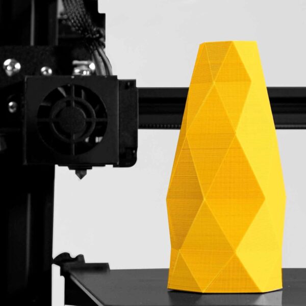 HATCHBOX 1.75mm Dark Yellow PLA 3D Printer Filament, 1 KG Spool, Dimensional Accuracy +/- 0.03 mm, 3D Printing Filament - Image 7