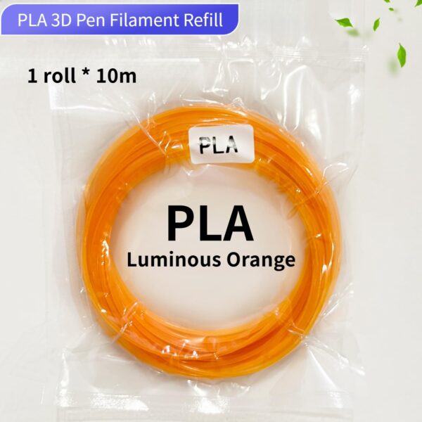 6 Colors 1.75mm Luminous PLA 3D Pen Filament Refill, Each Color 10M, Total 60m, Glow in The Dark, Widely Support for All 1.75mm 3D Printer/3D Pen on Market - Image 4