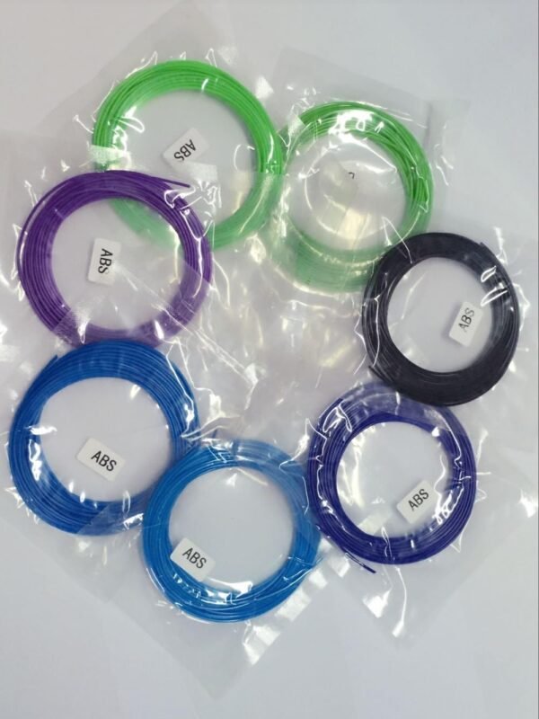 3D Printer Pen Filament 1.75mm PLA/ABS 3D Pen Refills Pack of 20 in Total 20 Colors 100M (ABS) - Image 5