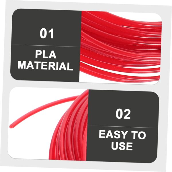 ABOOFAN 10 Abs Pen Filament Refills Random Color Variety for Printing Pens Compatible with All Standard Printers for Drawing Objects Random Color - Image 7