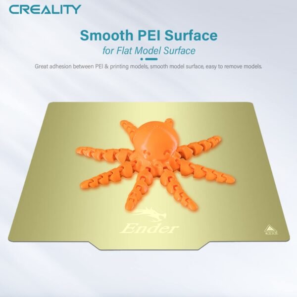 Creality Official Ender 3 Build Plate, 235x235mm Double-Sided Magnetic Bed Plate Smooth+Textured Surface Flexible Removable Printing Platform for Ender 3/3 V2/3 Pro/3 S1/3 S1 Pro/5/5S/5 Pro - Image 3