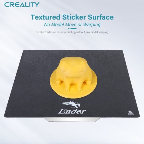 Creality Official Ender 3 Build Plate, 235x235mm Double-Sided Magnetic Bed Plate Smooth+Textured Surface Flexible Removable Printing Platform for Ender 3/3 V2/3 Pro/3 S1/3 S1 Pro/5/5S/5 Pro - Image 4