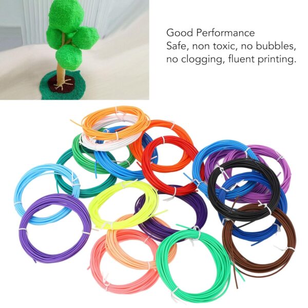 3D Printing Pen Filament Low Temp PCL Pen Consumable 1.75mm 3D Printing Filament Refill for Children Painting - Image 6