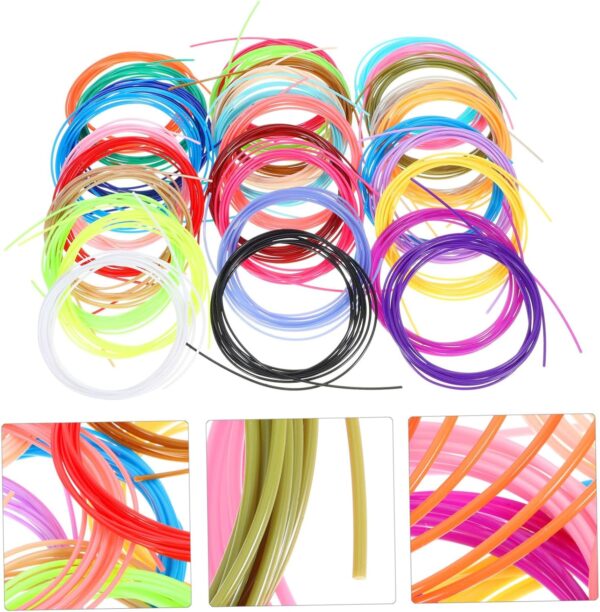 Cabilock 30 Rolls 3D Pen Filament Refills 1.75mm Abs Filament for 3D Printing High Precision - Image 6