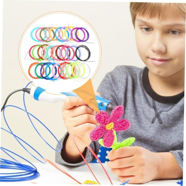 Cabilock 30 Rolls 3D Pen Filament Refills 1.75mm Abs Filament for 3D Printing High Precision - Image 9
