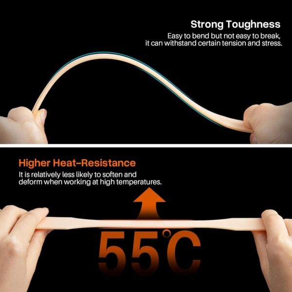 ELEGOO ABS-Like Resin 3.0 Pro, Higher Scratch-Resistance 3D Printing Photopolymer Resin, 405nm UV Resin for MSLA/DLP/LCD Printers Fast Curing High Precision Non-Brittle, Grey 1000g - Image 3