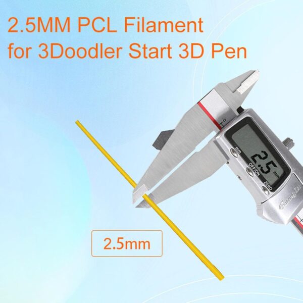 110 Pieces 22 Colors 3D Pen Filament Refills 3D Doodler Pen Refills 2.5mm Printing Pens Refills Low Temperature Colorful Drawing Pen Refill Filament Bundle for Kids - Image 8