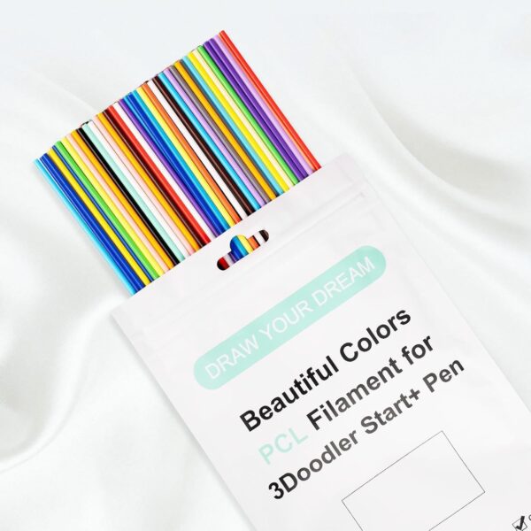 3 D Pen Filament Refills - 3 D Pen Filament - 2.5mm 3D Print Filament 3 D Pen Accessories,Colorful Filament Bundle 3D Printer Supplies for 3D Printing Pens 3D Printer - Image 5