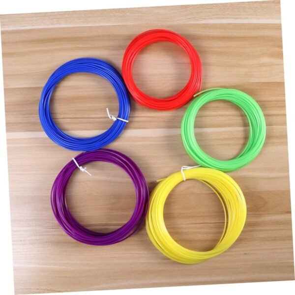 Cabilock 3D Printing Pen Filament Abs 10m Roll Pack 5 Pieces Filament Refills Low Shrinkage Rate - Image 9