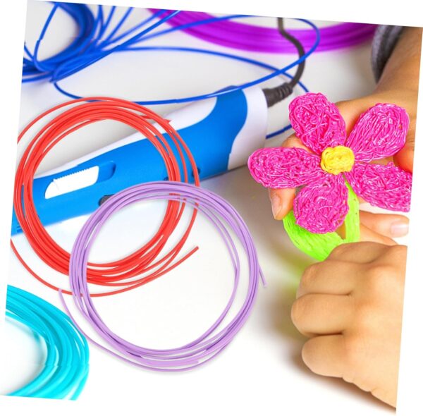 3D Pen Filament 1.75mm 3 Rolls Replacement for 3D Printer Pen Lightweight Multifunctional Random - Image 7