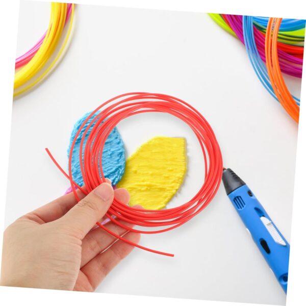 3D Pen Filament 1.75mm 3 Rolls Replacement for 3D Printer Pen Lightweight Multifunctional Random - Image 9