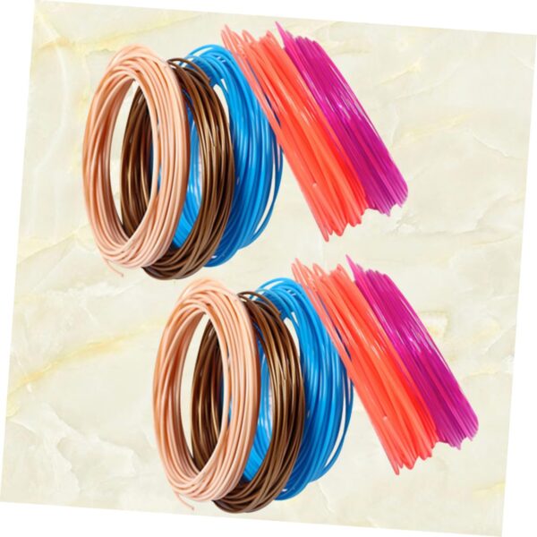 Ciieeo 1Set Printing Pen Filament of Abs Wire Rods Random Colors Printing Accessories for Creative Projects Essential for Printers - Image 3