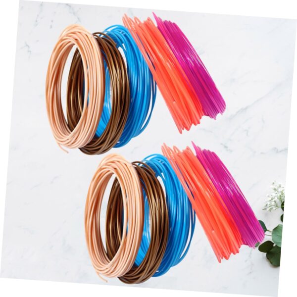 Ciieeo 1Set Printing Pen Filament of Abs Wire Rods Random Colors Printing Accessories for Creative Projects Essential for Printers - Image 4