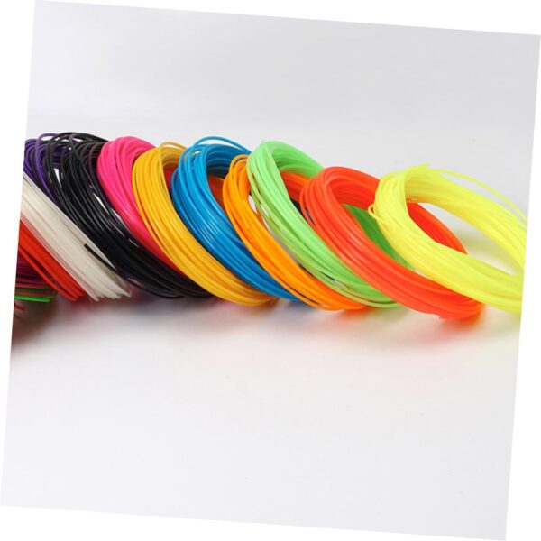 Ciieeo 1Set Printing Pen Filament of Abs Wire Rods Random Colors Printing Accessories for Creative Projects Essential for Printers - Image 6