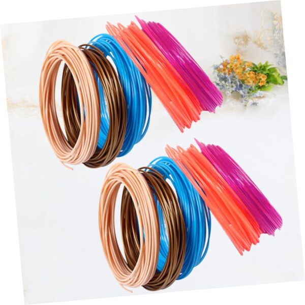 Ciieeo 1Set Printing Pen Filament of Abs Wire Rods Random Colors Printing Accessories for Creative Projects Essential for Printers - Image 7