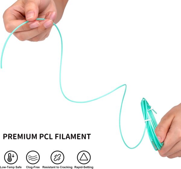 30 Colors 3D Pen Filament Riflls 1.75mm PCL Filament Refills for MYNT3D Junior2 3D Pen NOT Fit 3Doodler Start Pen Per Color 10Ft Total 300Ft - Image 4