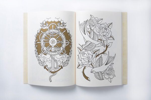The Tattoo Coloring Book: Coloring Book for Adults - Image 2