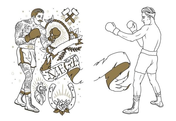 The Tattoo Coloring Book: Coloring Book for Adults - Image 4