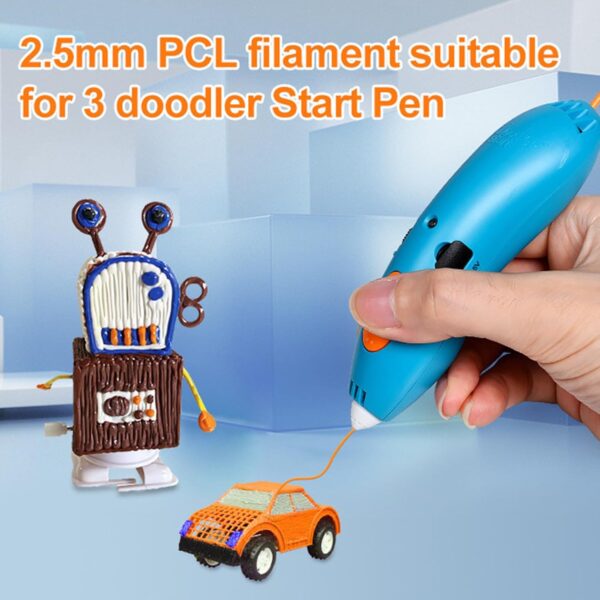 3D Pen Filament Refills, 32-Color Filament for Printer, 160pcs Vibrant Colors Painting Pen Filament, 3D Doodler Pen Refills for Pen, 3D Printer - Image 4