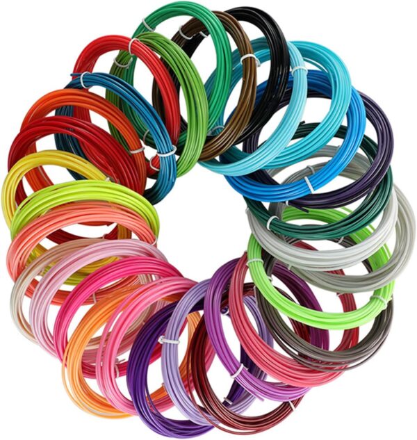 3D Printer Pen Filament 1.75mm Color Filaments 20Pack Random Color for Education and Fun - Image 5